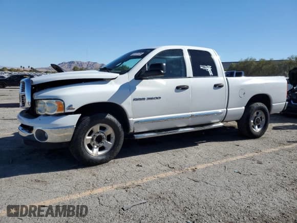 ✅ 2004 Dodge 2500 SLT • VIN: 3D7KA28CX4G192597 • Lot: 91721725. Wystawiony na Copart z przebiegiem 256 078 mil. Bezpłatny archiwum sprzedaży aukcyjnych z USA i szczegółowy raport historii pojazdu na DreamBid. Zdjęcie 1.