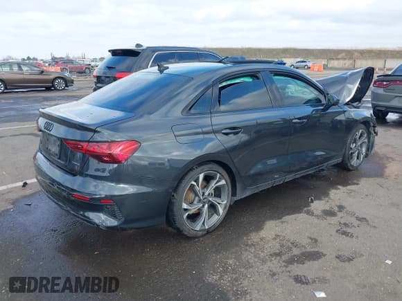 ✅ 2022 Audi A3 Premium • VIN: WAUGUDGY5NA094297 • Lot: 41109912. Listed on IAAI with 40,264 mi. Free auction sales archive from the USA and detailed vehicle history report at DreamBid. Image 4.