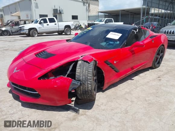 ✅ 2015 Chevrolet Corvette 1LT • VIN: 1G1YA2D76F5122773 • Lot: 42688264. Listed on IAAI with 159,405 mi. Free auction sales archive from the USA and detailed vehicle history report at DreamBid. Image 2.