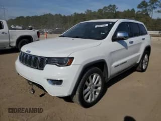 ✅ 2017 Jeep Grand Cherokee Limited • VIN: 1C4RJEBG0HC610552 • Lot: 93331235. Wystawiony na Copart z przebiegiem 128 998 mil. Bezpłatny archiwum sprzedaży aukcyjnych z USA i szczegółowy raport historii pojazdu na DreamBid. Zdjęcie 1.