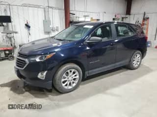 2020 Chevrolet Equinox LS z VIN 3GNAXSEV1LS730827, wystawiony jako Copart lot #89469215 z przebiegiem 129 951 mil mil oraz Czysty tytuł • Clean title. Historia ofert i sprzedaży dostępna na DreamBid. Obrazek 1.