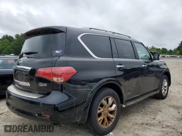 ✅ 2013 Infiniti QX56 • VIN: JN8AZ2NE4D9060041 • Лот: 61533805. Опубликован ранее на Copart с пробегом 130 352 миль. Бесплатный доступ к архиву аукционных продаж из США и подробный отчёт об истории автомобиля на DreamBid. Изображение 3.