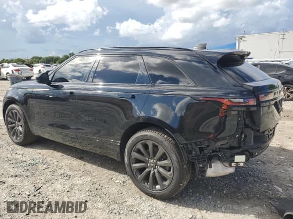 ✅ 2022 Land Rover Range Rover Velar R-Dynamic S • VIN: SALYT2EXXNA340827 • Лот: 80801025. Опубликован ранее на Copart с пробегом 34 360 миль. Бесплатный доступ к архиву аукционных продаж из США и подробный отчёт об истории автомобиля на DreamBid. Изображение 2.