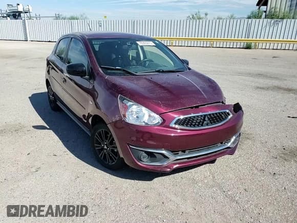 ✅ 2020 Mitsubishi Mirage LE • VIN: ML32A5HJ8LH001714 • Lot: 70355275. Listed on Copart with 45,005 mi. Free auction sales archive from the USA and detailed vehicle history report at DreamBid. Image 13.