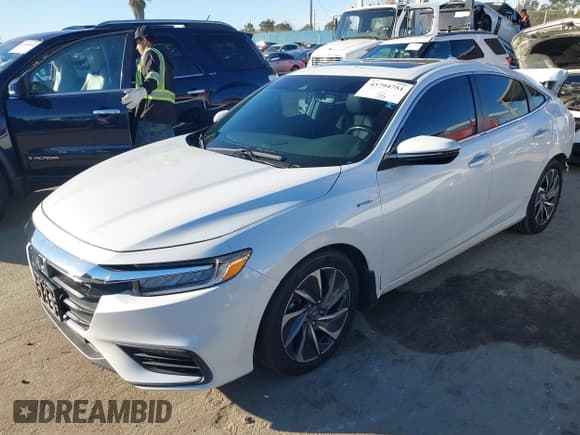 ✅ 2022 Honda Insight Touring • VIN: 19XZE4F95NE009510 • Lot: 43794751. Listed on IAAI with 43,542 mi. Free auction sales archive from the USA and detailed vehicle history report at DreamBid. Image 2.