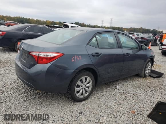 ✅ 2016 Toyota Corolla L • VIN: 2T1BURHE9GC646767 • Lot: 91061665. Listed on Copart with 191,265 mi. Free auction sales archive from the USA and detailed vehicle history report at DreamBid. Image 3.
