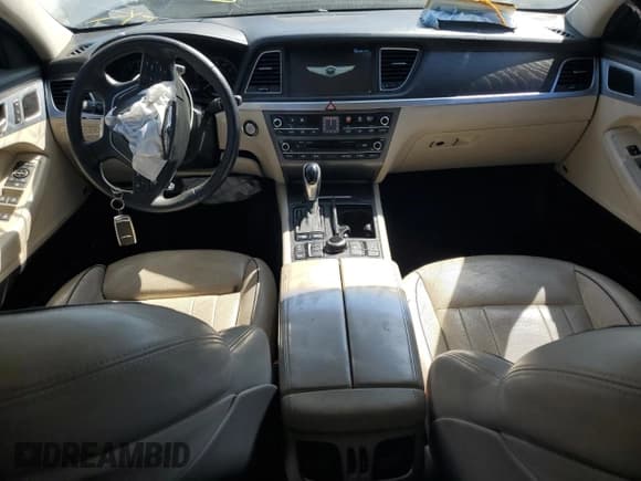 ✅ 2017 Genesis G80 3.8L • VIN: KMHGN4JE7HU167537 • Lot: 45544555. Listed on Copart with 97,980 mi. Free auction sales archive from the USA and detailed vehicle history report at DreamBid. Image 8.