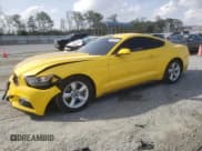 ✅ 2017 Ford Mustang V6 • VIN: 1FA6P8AM7H5343396 • Лот: 51854585. Опубликован ранее на Copart с пробегом 93 185 миль. Бесплатный доступ к архиву аукционных продаж из США и подробный отчёт об истории автомобиля на DreamBid. Изображение 1.