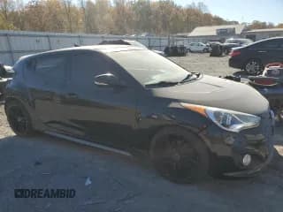 ✅ 2013 Hyundai Veloster Turbo • VIN: KMHTC6AEXDU129004 • Lot: 77096014. Wystawiony na Copart z przebiegiem 83 418 mil. Bezpłatny archiwum sprzedaży aukcyjnych z USA i szczegółowy raport historii pojazdu na DreamBid. Zdjęcie 4.