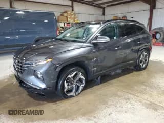 ✅ 2024 Hyundai Tucson Limited • VIN: 5NMJECDE2RH347470 • Лот: 89480595. Опубликован ранее на Copart с пробегом 24 272 миль. Бесплатный доступ к архиву аукционных продаж из США и подробный отчёт об истории автомобиля на DreamBid. Изображение 1.