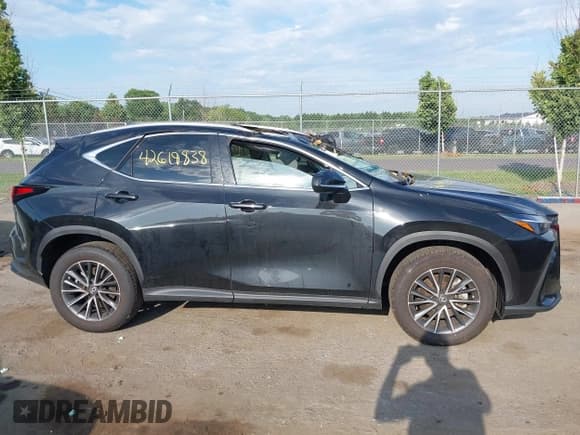 ✅ 2025 Lexus NX 350 Premium • VIN: 2T2GGCEZ7SC066598 • Lot: 42619838. Listed on IAAI with 8,358 mi. Free auction sales archive from the USA and detailed vehicle history report at DreamBid. Image 13.