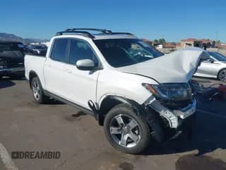 ✅ 2024 Honda Ridgeline RTL • VIN: 5FPYK3F52RB029717 • Lot: 43354738. Wystawiony na IAAI z przebiegiem 9 967 mil. Bezpłatny archiwum sprzedaży aukcyjnych z USA i szczegółowy raport historii pojazdu na DreamBid. Zdjęcie 1.