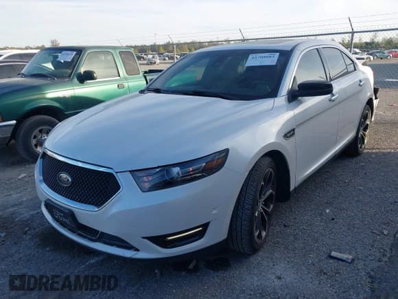✅ 2013 Ford Taurus SHO • VIN: 1FAHP2KT7DG161188 • Lot: 43708085. Listed on IAAI with 134,247 mi. Free auction sales archive from the USA and detailed vehicle history report at DreamBid. Image 2.