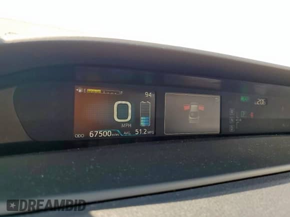 2018 Toyota Prius Two Eco с VIN JTDKARFUXJ3546163, выставлен на аукционе Copart как лот 84475655 с пробегом 67 500 миль миль и Чистый • Clean title. История ставок и продаж доступна на DreamBid. Изображение 9.