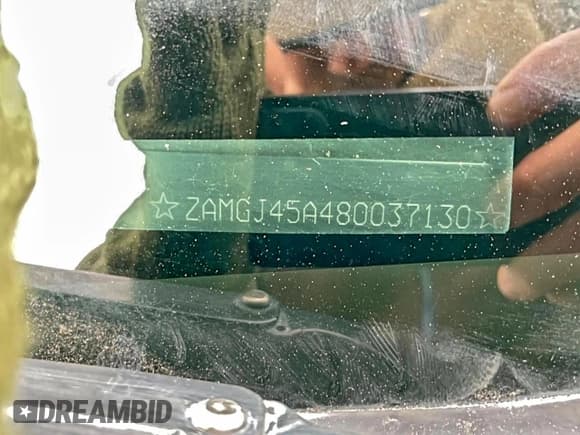 ✅ 2008 Maserati GranTurismo • VIN: ZAMGJ45A480037130 • Lot: 96158535. Listed on Copart with 12,797 mi. Free auction sales archive from the USA and detailed vehicle history report at DreamBid. Image 10.