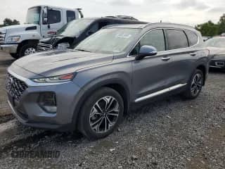 2019 Hyundai Santa Fe Ultimate z VIN 5NMS5CAA6KH107821, wystawiony jako Copart lot #68883055 z przebiegiem 68 496 mil mil oraz Szkoda całkowita • Salvage title. Historia ofert i sprzedaży dostępna na DreamBid. Obrazek 1.