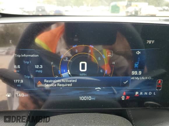 2025 Chevrolet Equinox FWD LT с VIN 3GNAXHEG6SL102615, выставлен на аукционе Copart как лот 51124065 с пробегом 10 010 миль миль и Списание • Salvage title. История ставок и продаж доступна на DreamBid. Изображение 9.