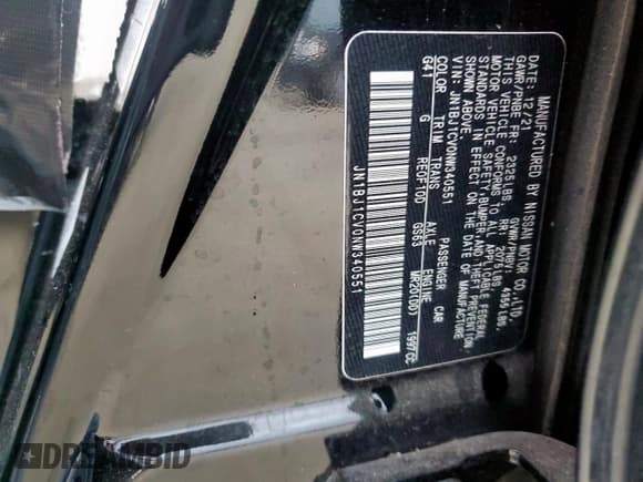 ✅ 2022 Nissan Rogue SL • VIN: JN1BJ1CV0NW340551 • Лот: 68190035. Опубликован ранее на Copart с пробегом Не указан. Бесплатный доступ к архиву аукционных продаж из США и подробный отчёт об истории автомобиля на DreamBid. Изображение 13.