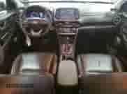 2018 Hyundai Kona Ultimate with VIN KM8K53A50JU100854, listed as a Copart auction lot 69459825 with 69,457 mi miles and Salvage title. Bid and sale history available at DreamBid. Image 8.