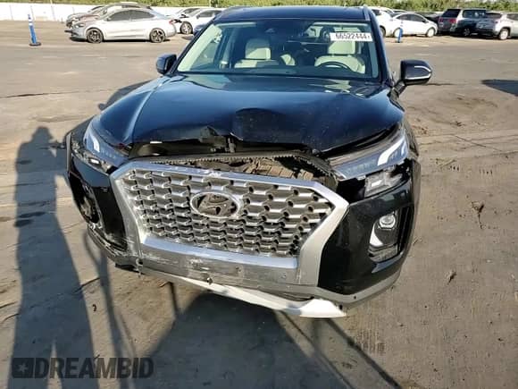 2021 Hyundai Palisade SEL with VIN KM8R44HE1MU318691, listed as a Copart auction lot 66522444 with 61,996 mi miles and Salvage title. Bid and sale history available at DreamBid. Image 12.