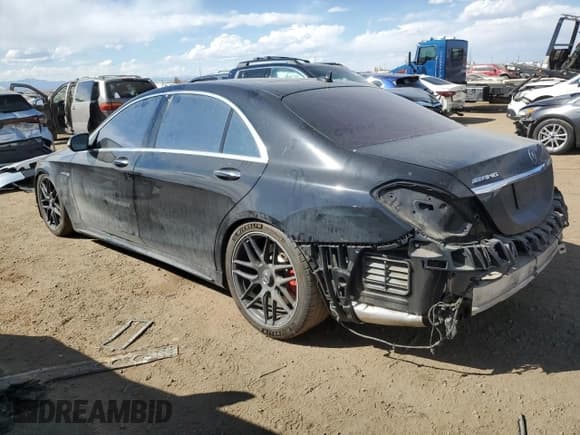 ✅ 2019 Mercedes-Benz S 63 AMG • VIN: WDDUG8JB6KA433997 • Lot: 50811655. Listed on Copart with 65,085 mi. Free auction sales archive from the USA and detailed vehicle history report at DreamBid. Image 2.