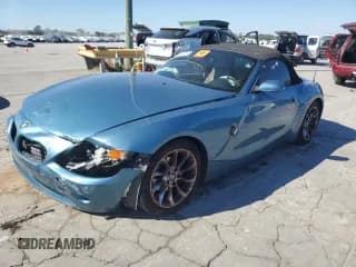 ✅ 2003 BMW Z4 2.5i • VIN: 4USBT33483LR65847 • Lot: 86492385. Listed on Copart with 113,550 mi. Free auction sales archive from the USA and detailed vehicle history report at DreamBid. Image 1.