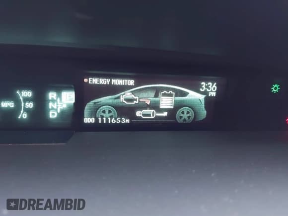 ✅ 2014 Toyota Prius Two • VIN: JTDKN3DU0E0383230 • Lot: 43715990. Listed on IAAI with 111,653 mi. Free auction sales archive from the USA and detailed vehicle history report at DreamBid. Image 15.