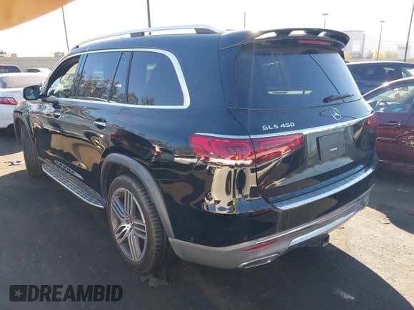 ✅ 2022 Mercedes-Benz GLS 450 • VIN: 4JGFF5KE8NA778235 • Lot: 43525894. Listed on IAAI with 32,837 mi. Free auction sales archive from the USA and detailed vehicle history report at DreamBid. Image 3.
