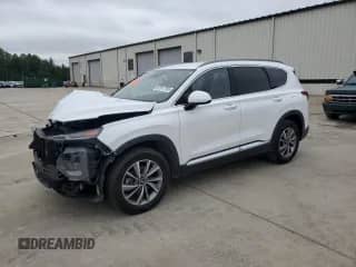 2019 Hyundai Santa Fe SEL Plus z VIN 5NMS33AD3KH051918, wystawiony jako Copart lot #67817765 z przebiegiem 104 277 mil mil oraz Szkoda całkowita • Salvage title. Historia ofert i sprzedaży dostępna na DreamBid. Obrazek 1.