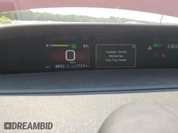 ✅ 2022 Toyota Prius LE • VIN: JTDKAMFP5N3204588 • Лот: 60896045. Опубликован ранее на Copart с пробегом 8 092 миль. Бесплатный доступ к архиву аукционных продаж из США и подробный отчёт об истории автомобиля на DreamBid. Изображение 9.