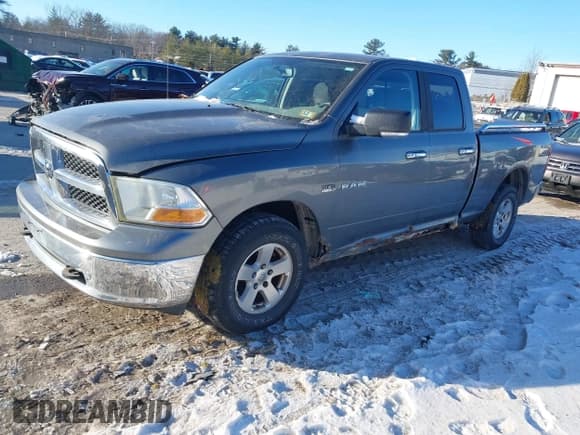 ✅ 2010 Dodge 1500 SLT • VIN: 1D7RV1GT2AS114947 • Lot: 43889973. Listed on IAAI with 123,496 mi. Free auction sales archive from the USA and detailed vehicle history report at DreamBid. Image 2.