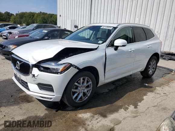 ✅ 2021 Volvo XC60 Momentum • VIN: YV4102RKXM1868900 • Лот: 82135605. Опубликован ранее на Copart с пробегом 44 436 миль. Бесплатный доступ к архиву аукционных продаж из США и подробный отчёт об истории автомобиля на DreamBid. Изображение 1.