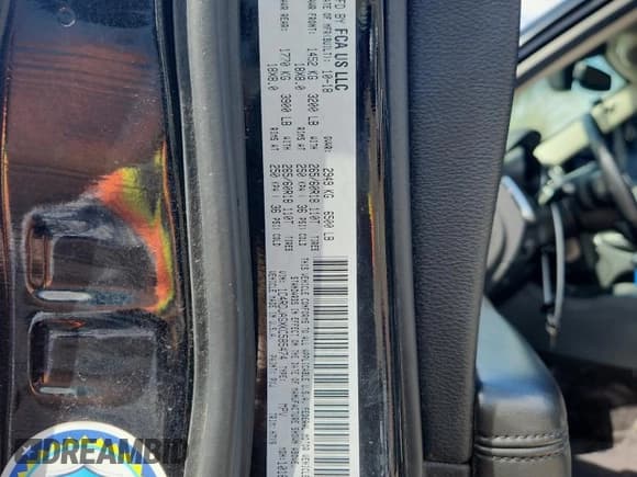 ✅ 2019 Dodge Durango SXT Plus • VIN: 1C4RDJAGXKC585474 • Lot: 81445375. Listed on Copart with 148,836 mi. Free auction sales archive from the USA and detailed vehicle history report at DreamBid. Image 13.