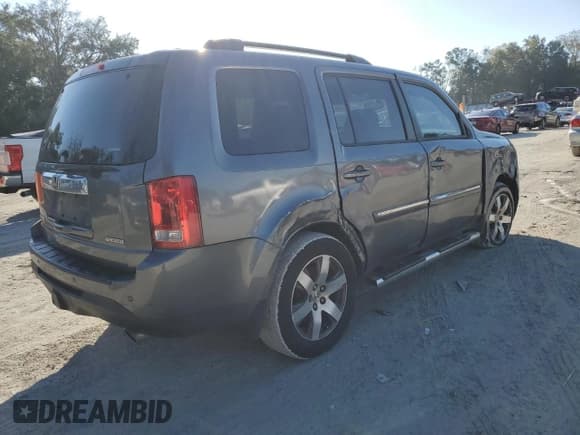 ✅ 2013 Honda Pilot Touring • VIN: 5FNYF3H93DB020160 • Лот: 91568185. Опубликован ранее на Copart с пробегом 160 409 миль. Бесплатный доступ к архиву аукционных продаж из США и подробный отчёт об истории автомобиля на DreamBid. Изображение 3.