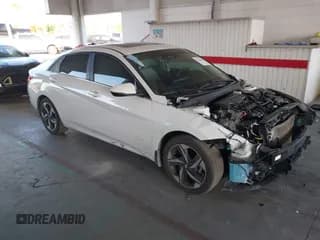 ✅ 2023 Hyundai Elantra Limited • VIN: 5NPLP4AG2PH097789 • Lot: 43743785. Listed on IAAI with 89,675 mi. Free auction sales archive from the USA and detailed vehicle history report at DreamBid. Image 1.