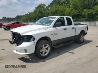 2018 Ram 1500 Express с VIN 1C6RR7FT9JS189445, выставлен на аукционе Copart как лот 67917765 с пробегом 84 374 миль миль и Списание • Salvage title. История ставок и продаж доступна на DreamBid. Изображение 1.