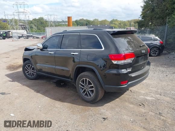 ✅ 2019 Jeep Grand Cherokee Limited • VIN: 1C4RJFBG5KC670596 • Lot: 43402862. Listed on IAAI with 63,360 mi. Free auction sales archive from the USA and detailed vehicle history report at DreamBid. Image 3.