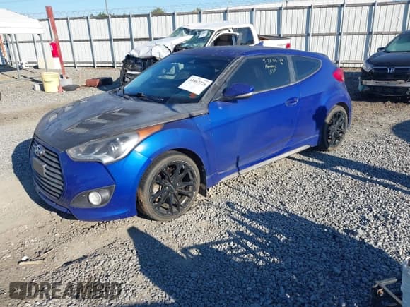✅ 2013 Hyundai Veloster Turbo • VIN: KMHTC6AE5DU100526 • Lot: 43467776. Listed on IAAI with 129,760 mi. Free auction sales archive from the USA and detailed vehicle history report at DreamBid. Image 17.