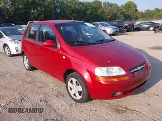 2007 Chevrolet Aveo LS with VIN KL1TD66677B710177, listed as a IAAI auction lot 43186324 with 132,453 mi miles and . Bid and sale history available at DreamBid. Image 1.