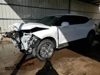 2025 Chevrolet Blazer LT с VIN 3GNKBCR40SS188922, выставлен на аукционе Copart как лот 87308315 с пробегом 12 452 миль миль и Чистый • Clean title. История ставок и продаж доступна на DreamBid. Изображение 1.