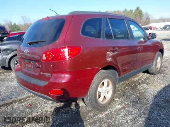 ✅ 2008 Hyundai Santa Fe GLS • VIN: 5NMSG73DX8H154660 • Lot: 43733100. Listed on IAAI with 206,277 mi. Free auction sales archive from the USA and detailed vehicle history report at DreamBid. Image 4.