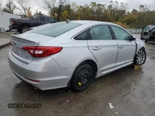 ✅ 2016 Hyundai Sonata Sport • VIN: 5NPE34AF3GH426396 • Лот: 90401775. Опубликован ранее на Copart с пробегом 126 589 миль. Бесплатный доступ к архиву аукционных продаж из США и подробный отчёт об истории автомобиля на DreamBid. Изображение 3.