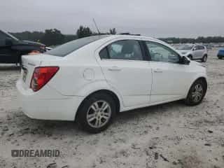 2015 Chevrolet Sonic LT с VIN 1G1JC5SHXF4103013, выставлен на аукционе Copart как лот 71414114 с пробегом 169 575 миль миль и Списание • Salvage title. История ставок и продаж доступна на DreamBid. Изображение 3.