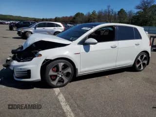 ✅ 2015 Volkswagen Golf GTI S • VIN: 3VW447AU9FM076884 • Lot: 70343885. Listed on Copart with 53,297 mi. Free auction sales archive from the USA and detailed vehicle history report at DreamBid. Image 1.