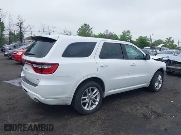 ✅ 2021 Dodge Durango GT • VIN: 1C4RDJDG7MC695218 • Lot: 42266277. Listed on IAAI with 36,573 mi. Free auction sales archive from the USA and detailed vehicle history report at DreamBid. Image 4.