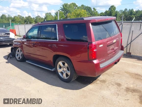 ✅ 2016 Chevrolet Tahoe LT • VIN: 1GNSCBKC7GR210613 • Lot: 42961361. Listed on IAAI with 160,359 mi. Free auction sales archive from the USA and detailed vehicle history report at DreamBid. Image 3.