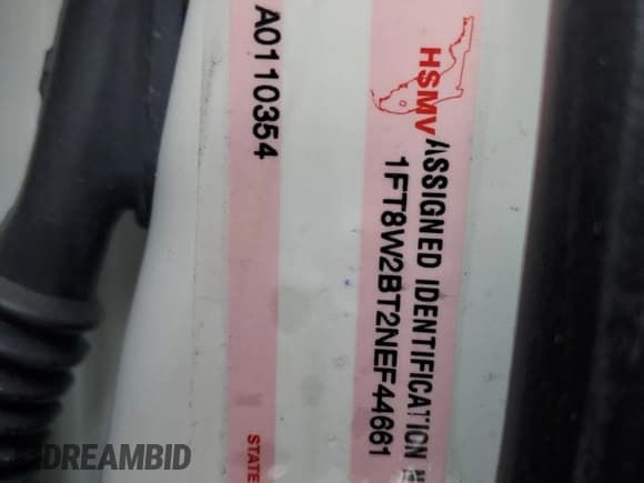 ✅ 2022 Ford F-250 Lariat • VIN: 1FT8W2BT2NEF44661 • Lot: 83866265. Listed on Copart with 17,817 mi. Free auction sales archive from the USA and detailed vehicle history report at DreamBid. Image 12.