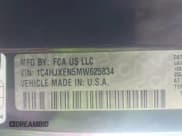 ✅ 2021 Jeep Wrangler Unlimited Sahara • VIN: 1C4HJXEN5MW625834 • Lot: 42635428. Listed on IAAI with 81,888 mi. Free auction sales archive from the USA and detailed vehicle history report at DreamBid. Image 9.