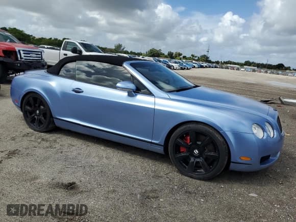 ✅ 2007 Bentley Continental GT • VIN: SCBDR33W27C044800 • Lot: 85331315. Listed on Copart with 43,745 mi. Free auction sales archive from the USA and detailed vehicle history report at DreamBid. Image 4.