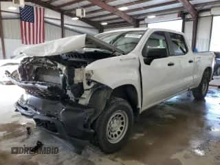 2020 Chevrolet Silverado 1500 Work Truck z VIN 3GCUYAEF5LG260763, wystawiony jako Copart lot #66834985 z przebiegiem 114 236 mil mil oraz Szkoda całkowita • Salvage title. Historia ofert i sprzedaży dostępna na DreamBid. Obrazek 1.